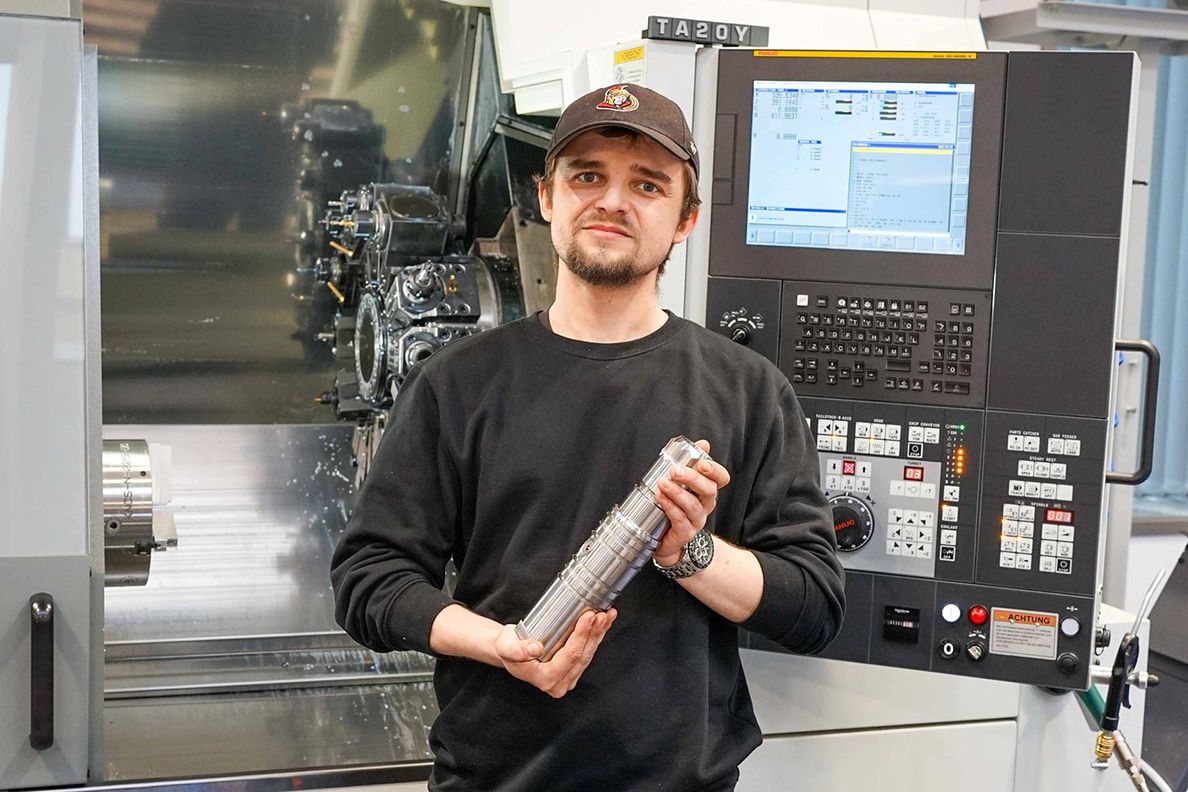 Komplettfertigung komplexer Bauteile aus schwer zerspanbaren Werkstoffen
